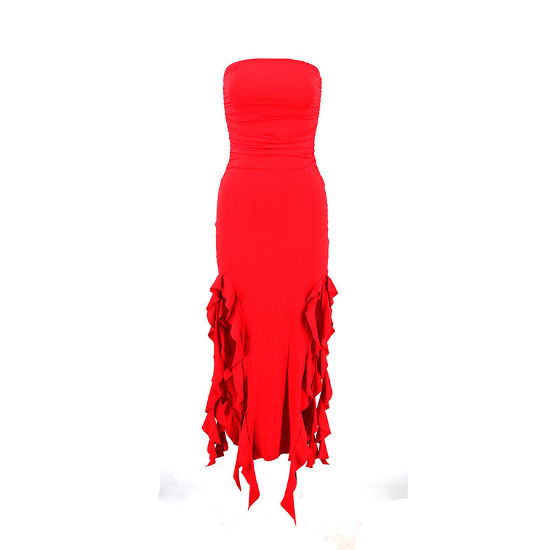 Summer Sexy One-Shoulder Jellyfish Lace Dress  Perfect for Hot Girl Summer