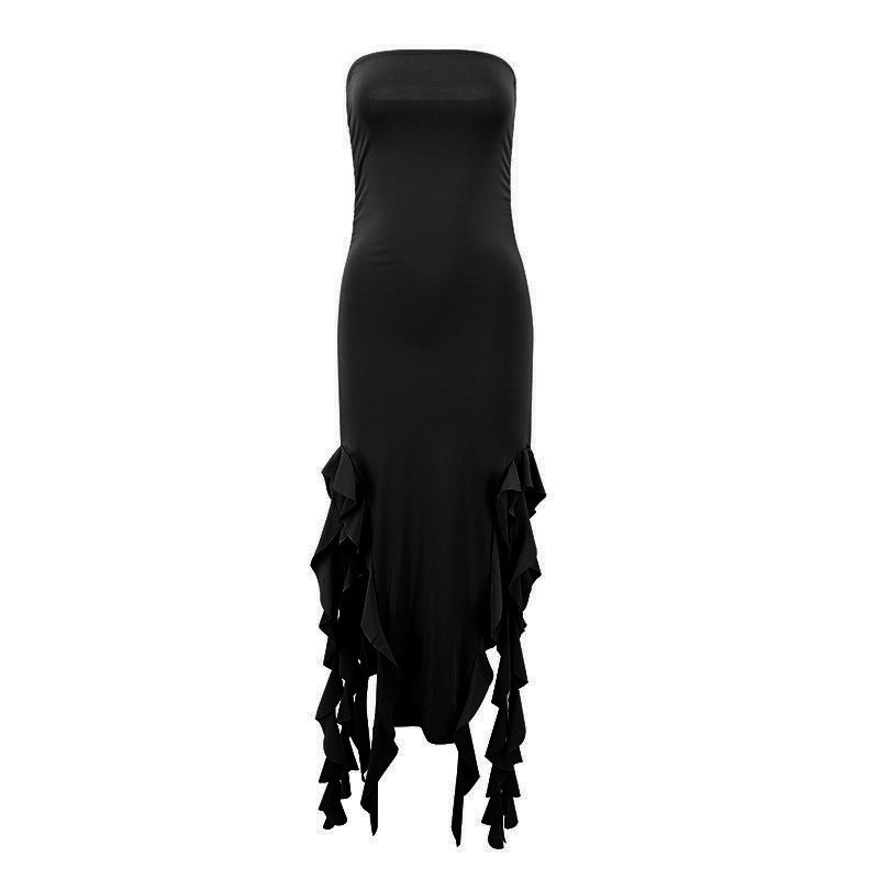 Summer Sexy One-Shoulder Jellyfish Lace Dress  Perfect for Hot Girl Summer